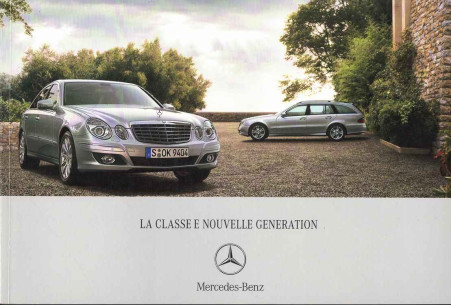 Catalogue Mercedes Classe E Berline / Station Wagon (Français) 2006 | MER196 - Ref: BC/MC 6701.0111.03-03/1106 |