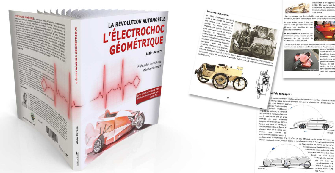 L’électrochoc Géométrique De Alain Devèze (véhicules rhomboïdes) | 9782361920456 |