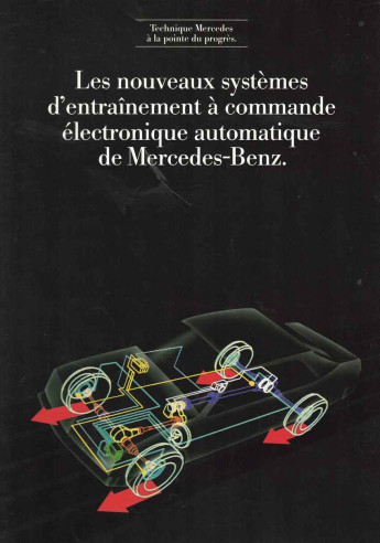 Brochure MERCEDES Systèmes d'entrainement à commande électronique automatique (1985) | MER209 - Ref: MKP 6701.03-10/1085 |