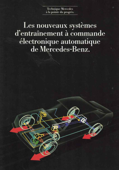 Brochure MERCEDES Systèmes d'entrainement à commande électronique automatique (1985) | MER209 - Ref: MKP 6701.03-10/1085 |