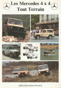 Brochure Technique MERCEDES Gamme 4X4 Tout Terrain (Français) 1982 Inclus Fourgon | MER212 - Ref: 1686.03/82 |
