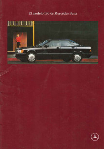 Brochure MERCEDES 190 D/E (Espagnol) 1990 | MER217 - Ref: MKP 6701.0007.04-02/0890 |