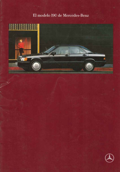 Brochure MERCEDES 190 D/E (Espagnol) 1990 | MER217 - Ref: MKP 6701.0007.04-02/0890 |