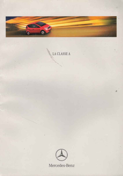 Brochure MERCEDES Classe A (Français) 1999 | MER203 - Ref: VP/KW 6701.1403.03-03/0299 |