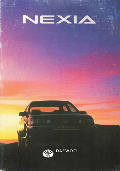 Brochure DAEWOO NEXIA GL, GTX et GLX (1995) Français | DEA07 - Ref: 95/0551 NEX B/FR |