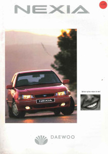 Brochure DAEWOO NEXIA (1991) Français / CHF | DAE10 - Ref: 951189CHF |