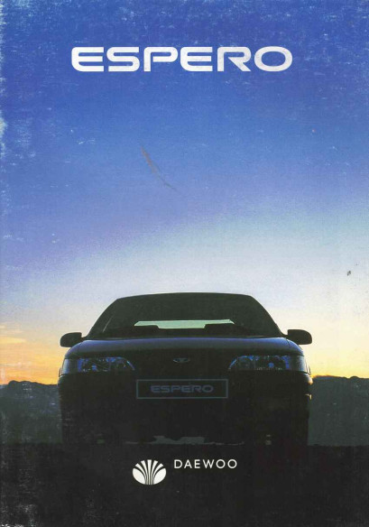 Brochure DAEWOO ESPERO 1.8 MPi et 2.0 MPi (Français) 1994 | DAE03 - Ref: 94/1045 |