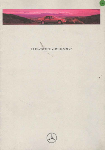 Brochure Mercedes Classe C (Français) 1993 | MER227 - Ref: VP/KMW 6701.0027.03-02/1193 |
