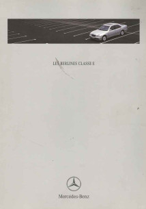 Brochure Mercedes Classe E Berline (Français) 1999 | MER228 - Ref: VP/KW 6701.0107.03-00/0799 |