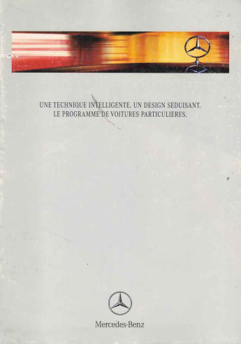 Catalogue MERCEDES Gamme 1998 (Français) Inclus Classe M / V et G | MER231 - Ref: WAM 6701.1000.03-01/0283 |
