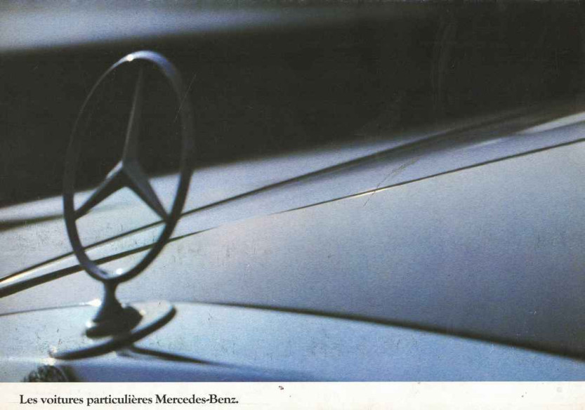 Catalogue MERCEDES Voitures particulières (Français) 1982 - Inclus SL | MER232 - Ref: WAM 6701.1000.03-03/0182 |