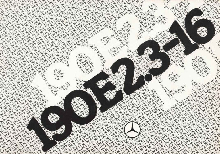 Dépliant / Brochure MERCEDES 190E 2.3 16s (Français) | MER234 - 190E 2.3-16 |