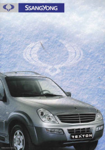 Brochure SsangYong Gamme 2004 (Français) Korando-Musso-Rexton | Ssang09 - Ref: Gamme 2004 |