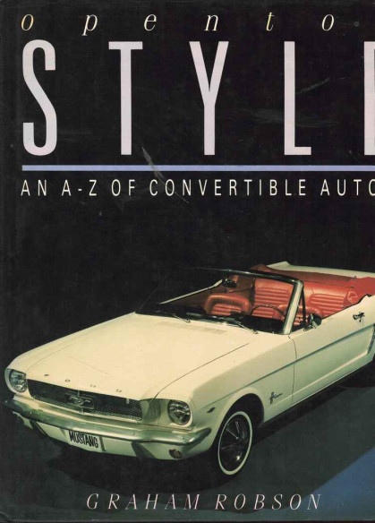 Opentop Style, An A to Z of Convertible autos | 9781850761181 |