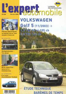 Revue de réparation VOLKSWAGEN Golf 5 TDi | LEA436 |