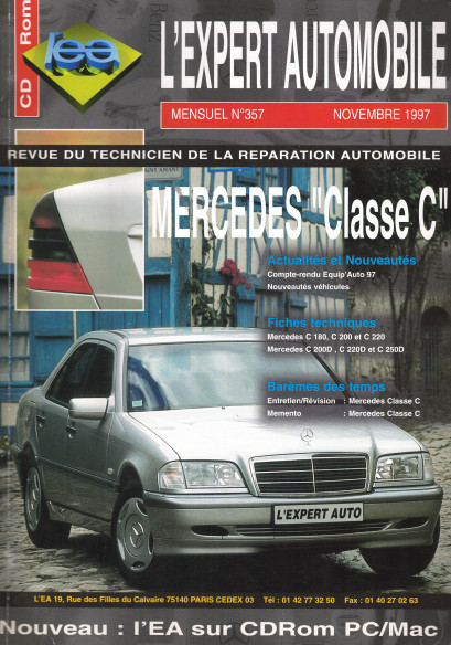 Revue de réparation MERCEDES Classe C Essence et Diesel | LEA357 |