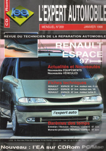 Revue de réparation RENAULT Espace Depuis 1997 Ess. 4cyl, V6 et Turbo D | LEA359 |