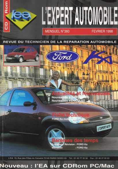 Revue de réparation FORD KA Essence 1.3l 4 cylindres | LEA360 |