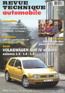 Revue technique Automobile VOLKSWAGEN Golf 4 et Bora Essence | RTA618 |