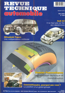 Revue technique Automobile Dossier: Pneumatiques (Segmentation technique) | RTA628 |