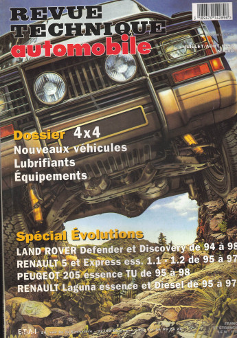 Revue technique Automobile Evolution LAND ROVER Defender et Discovery | RTA608 |