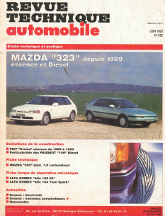 Revue technique Automobile MAZDA 323 Essence et Diesel (3,4 et 5 portes) | RTA552 |