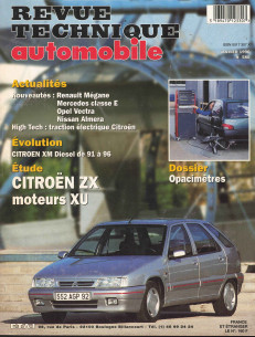 Revue technique Automobile CITROEN ZX Moteur XU (3,5 Portes et Breaks) | RTA580 |