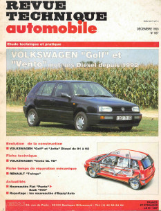 Revue technique Automobile VOLKSWAGEN Golf et Vento Diesel | RTA557 |