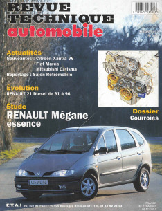 Revue technique Automobile RENAULT Mégane Essence 5 (Berline - Coupés et Monospace) | RTA593 |