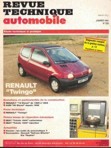 Revue technique Automobile RENAULT Twingo 54ch | RTA558 |