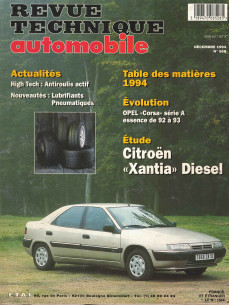 Revue technique Automobile CITROEN Xantia Diesel XUD | RTA568 |