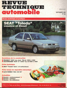 Revue technique Automobile SEAT Toledo Ess et Diesel | RTA554 |