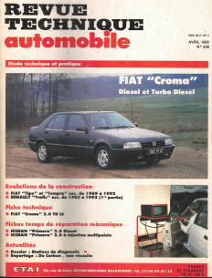 Revue technique Automobile FIAT Croma Diesel et turbo-diesel | RTA538 |