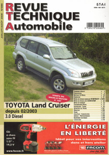 Revue Technique Automobile TOYOTA Land Cruiser Diesel 3.0l | RTA 696 |