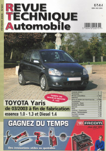 Revue Technique Automobile TOYOTA Yaris Essence et Diesel | RTA 691 |