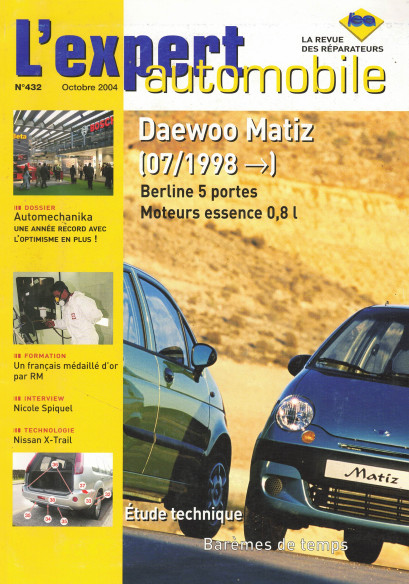 Revue de réparation DAEWOO Matiz Essence 0.8l | LEA432 |