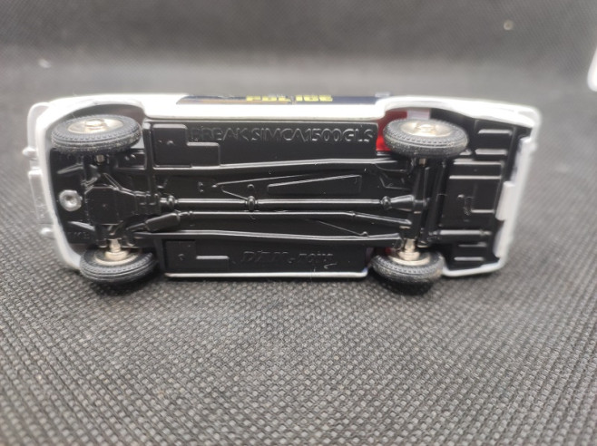 SIMCA 1500 BREAK "POLICE" - DAN TOYS - DAN 202 - 1/43 | Simca 1500 Break Police - 202 |