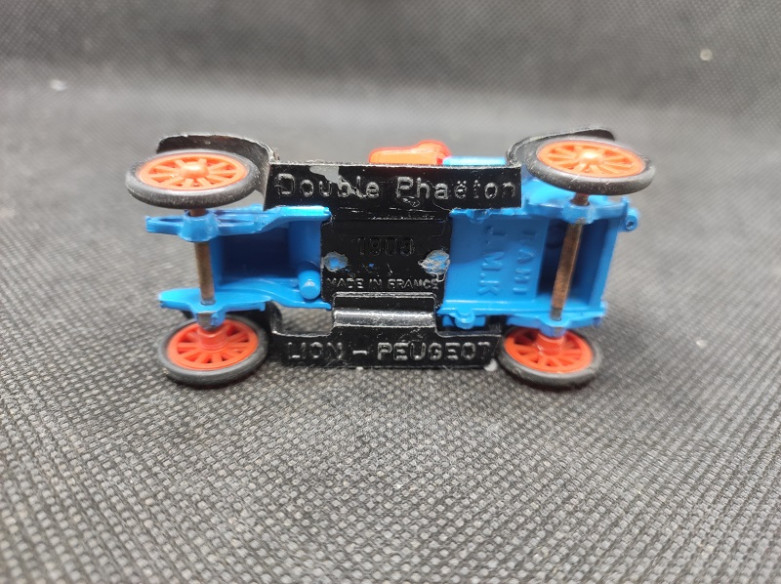 LION PEUGEOT DOUBLE PHAËTON 1908 - RAMI - N° 3 - 1/43 | Peugeot double phaëton de 1908 - 3 |
