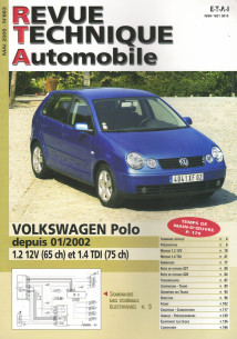Revue technique Automobile VOLKSWAGEN Polo 1.2 et 1.4 depuis 01/2002 | RTA 683 |
