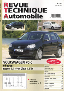 Revue technique Automobile VOLKSWAGEN Polo 1.4 Essence et Diesel depuis 05/2005 | RTA B721 |