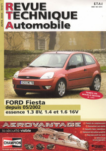 Revue technique Automobile FORD Fiesta Essence depuis 05/2002 | RTA 671 |
