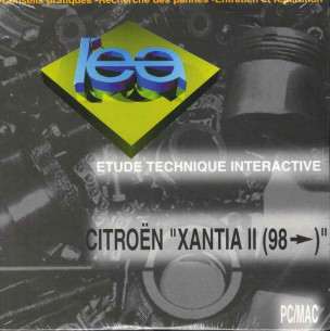 CD-Rom Etude technique - CITROEN XANTIA 2 depuis 1998 | CD-Rom N° C5 |