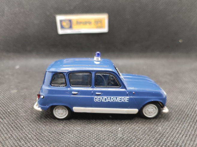 RENAULT 4 GENDARMERIE - NOREV - N° 2 - 1/43 | Renault 4 Gendarmerie  - 2 |