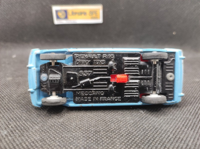 RENAULT 16 BLEU - DINKY TOYS FR - N° 537 - 1/43 | Renault 16 Bleu - 537 |