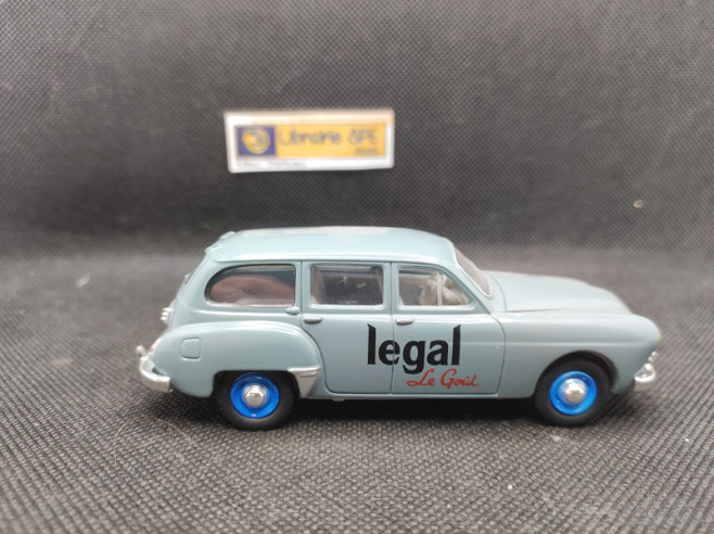 RENAULT FREGATE DOMAINE "CAFE LEGAL" - ELIGOR - N° 10 - 1/43 | Renault Frégate Domaine Café Legal - 10 |