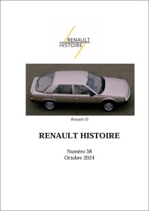 Renault Histoire N°58 - Octobre 2024 (Renault 25) | Renault Histoire N°58 |