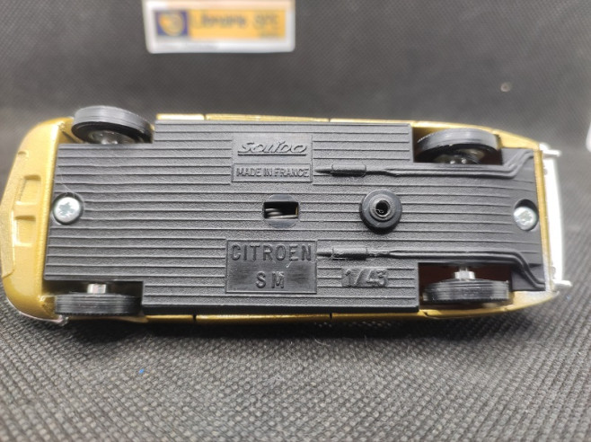 CITROEN SM 1970 - SOLIDO - N°1807 - 1/43 | Citroën SM de 1970 - 1807 |