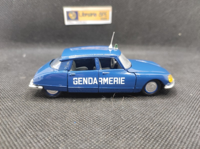 CITROEN DS 21 "GENDARMERIE" - ELIGOR - N° 1123 - 1/43 | Citroen DS 21 "Gendarmerie" de 1967 - 1123 |