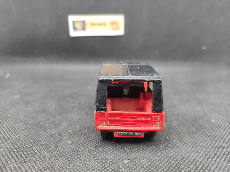 CITROEN MEHARI ROUGE - NOREV PLASTIQUE - N° 137 - 1/43 | Citroën Méhari  Rouge - 137 |