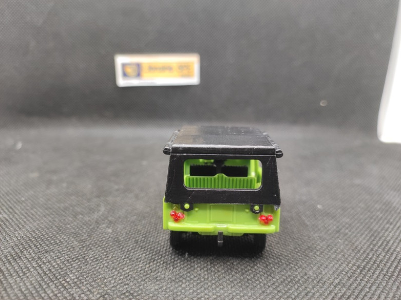 CITROEN MEHARI 4x4 - SOLIDO - N° 43 - 1/43 | Citroën Méhari 4x4 Verte - 43 |